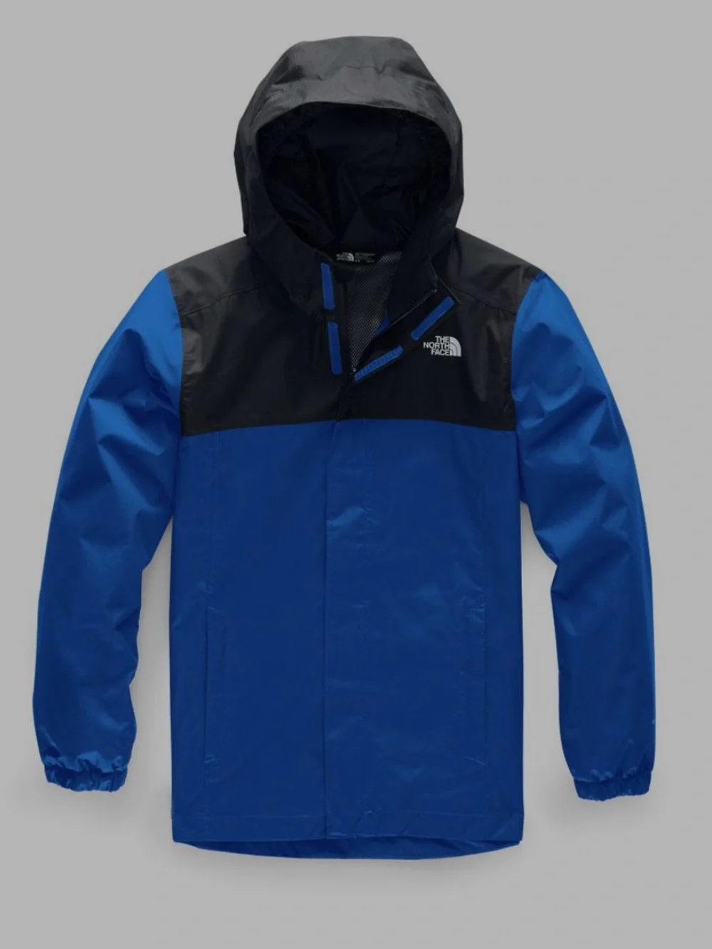 The NorthFace Boys Resolve Reflective Jacket in Blue and Black
